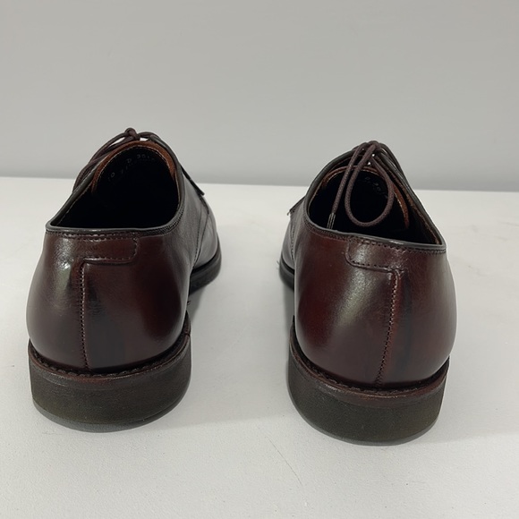 Allen Edmonds Lax Derby Oxford shoes size 10 D in chili color leather - Picture 8 of 16